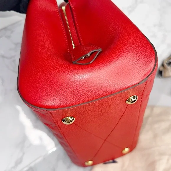 Louis Vuitton Montaigne MM Empreinte Cerise Bag, Wallet & Scarf BUNDLE โฅ๏ธ - Picture 9 of 16